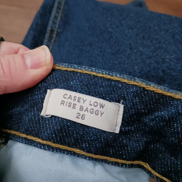 Pacsun Casey Low Rise Baggy Womens Jeans 100% Cotton 28 x 32 - Picture 7 of 10